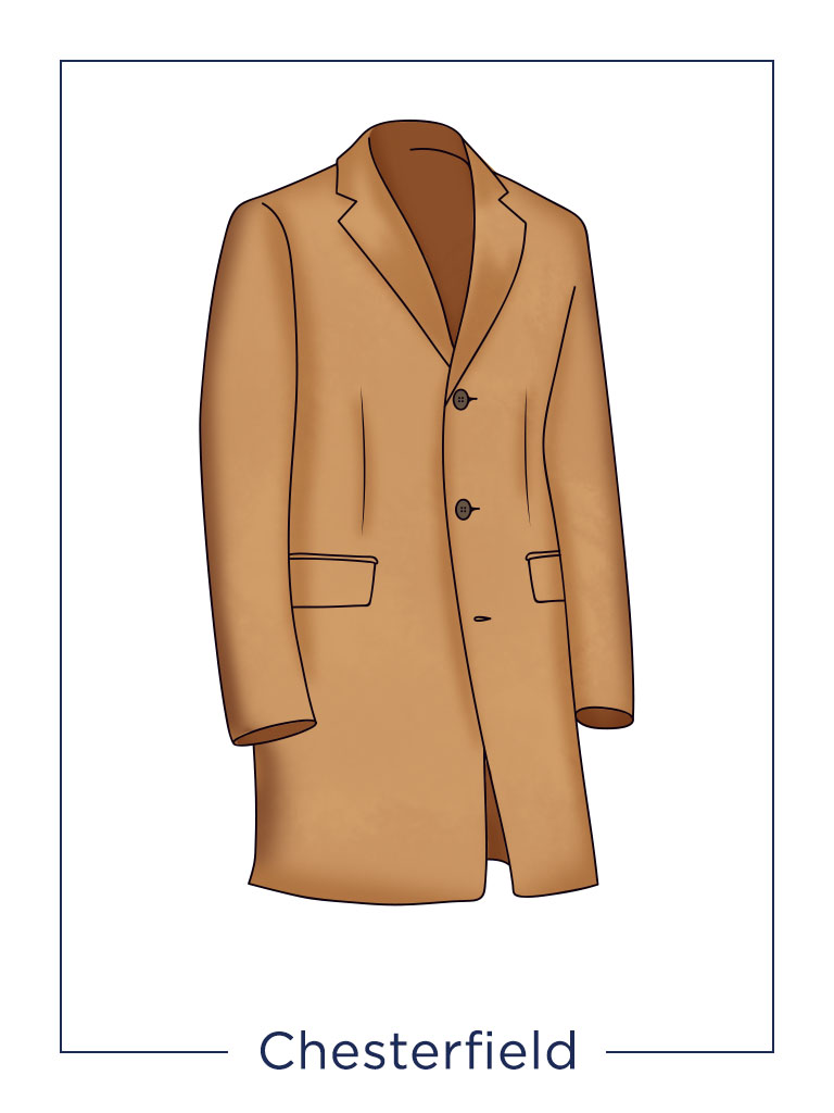 Cappotto da uomo Chesterfield