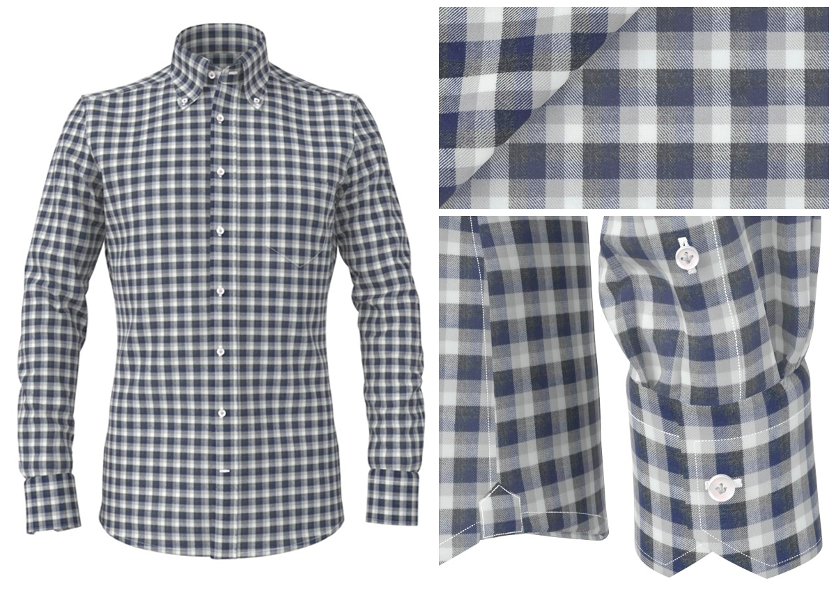 Flannel Dress Shirt