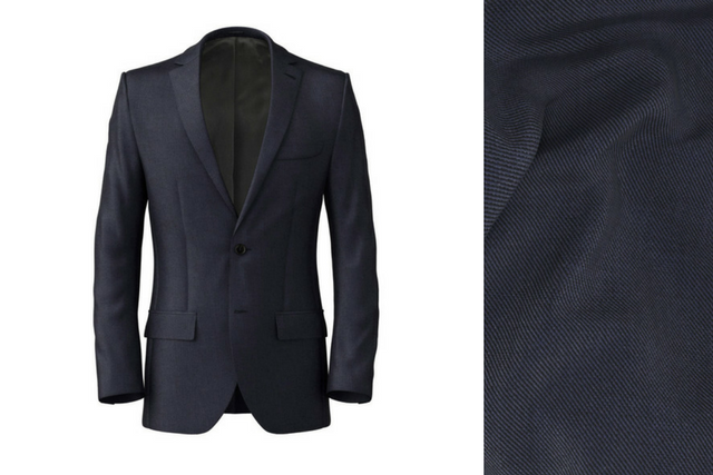 Giacca Blu da uomo realizzata in Italia