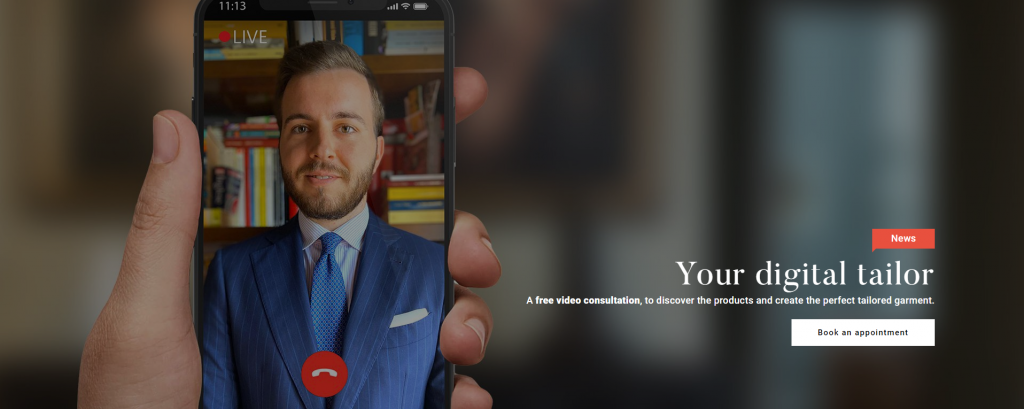 Digital tailor screen